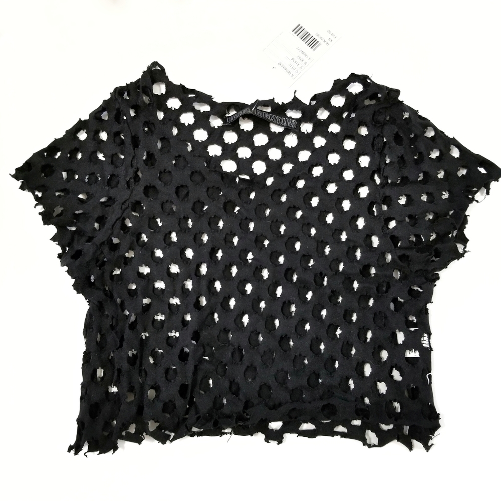 NWT Urban Outfitters Evil Genius Crop Top Size XS